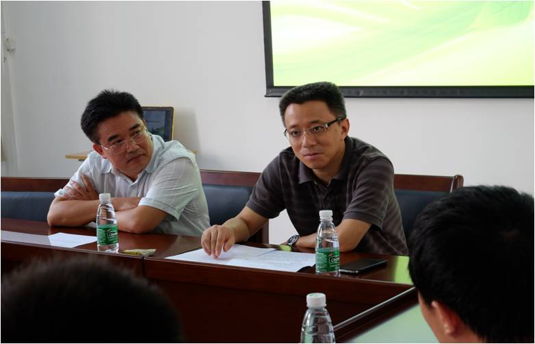 易行健院长为欢送会致辞